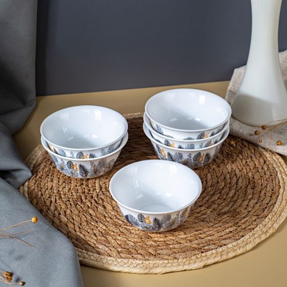 Столовый набор  КАРИН ПАЛМ СПРИНГС 46 предметов