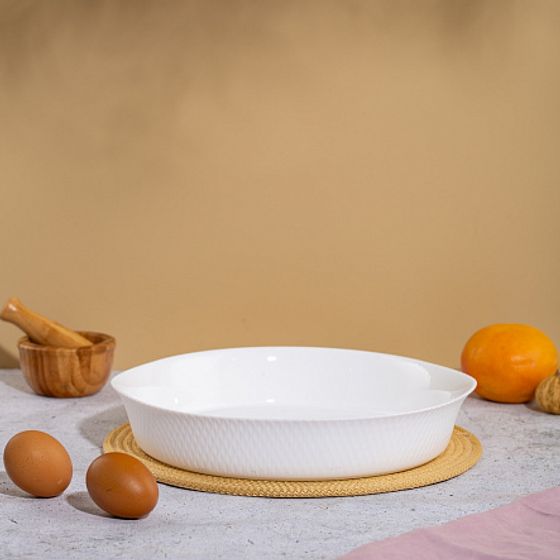 Блюдо для запекания SMART CUISINE WAVY для пирогов и тортов 28см