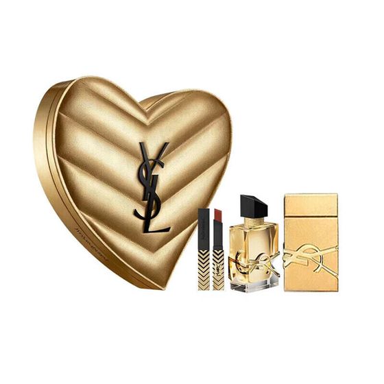 SAINT LAURENT Lipstick Perfume Box Limited Edition Makeup Sets Easy-to-Blend Complexion Matte Natural 2.2g+50ml+Box