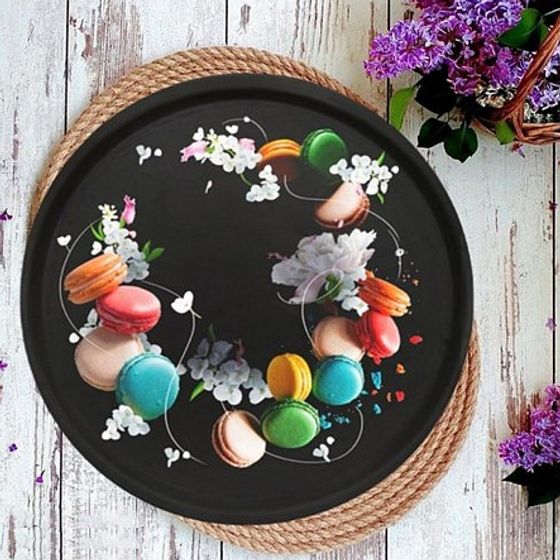 Поднос MACARONS 33см