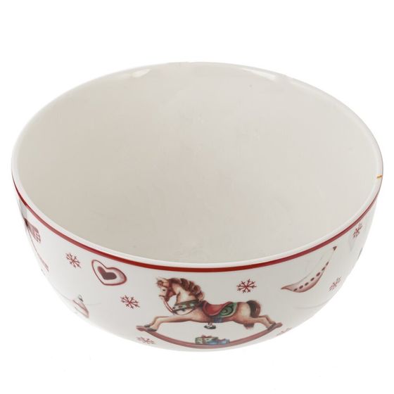 Салатник, 650 мл, L14 W14 H7 см