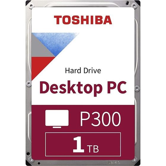 Жесткий диск Toshiba SATA-III, 1Tb, HDWD110UZSVA Desktop P300, 7200rpm, 64Mb, 3.5&quot;