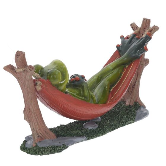 Фигурка декоративная "Лягушка", L20 W4,5 H9,5 см