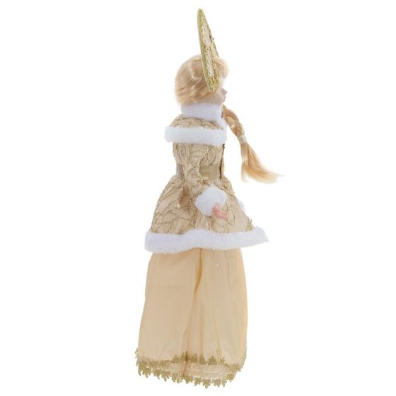 Снегурочка с ёмкостью для конфет, L22 W14 H52 см