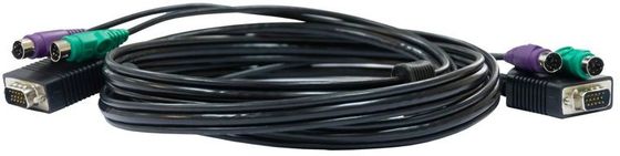 Кабель D-Link DKVM-CB3/A3A VGA-PS/2-2mini-DIN 3м черный