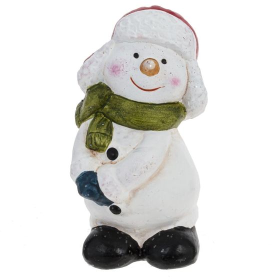 Фигурка декоративная &quot;Снеговик&quot; / &quot;Пингвин&quot;  (блок 24шт), L3,5 W3 H6,5 см, 6в.