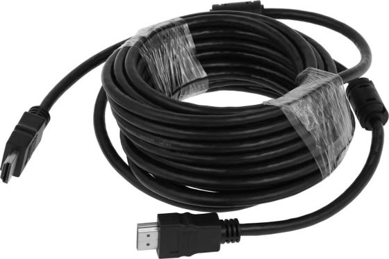 Кабель Premier HDMI (m)-HDMI (m) соединительный феррит.кольца 7м черный (5-813 7.0)