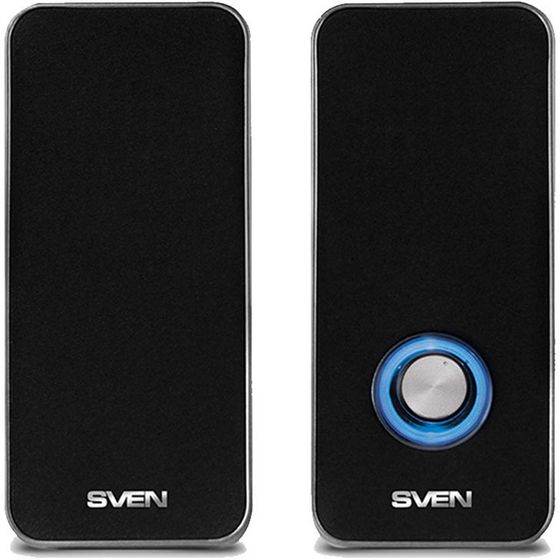 Колонки 2.0 Sven 325 6Вт черный