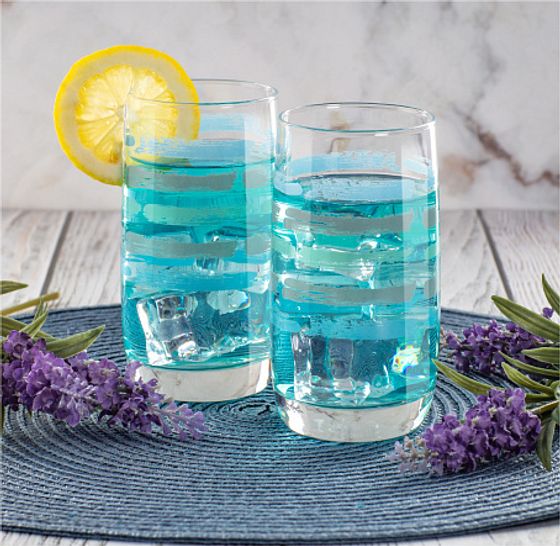 Набор стаканов ФРАНЦУЗСКИЙ РЕСТОРАНЧИК КИСТОЧКА 6шт 330мл высокий