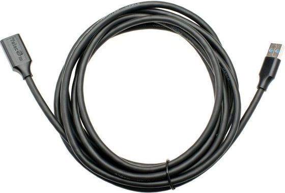 Кабель Telecom USB 3.0 A(m) - A(f) 3м черный (TUS708-3M)