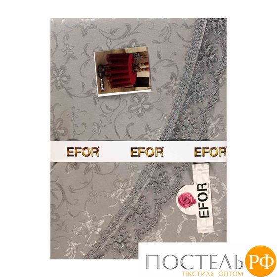 SK-143/04 Скатерть EFOR 160x220 KDK GRI серый