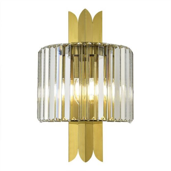 Бра St Luce. SL1635.301.02. Nari. 2х40 Вт, E14, 26х41 см, цвет латунь