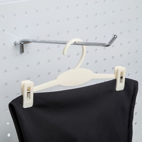 Плечики для брюк и юбок 20×10 см (фасовка 20 шт.), цвет белый