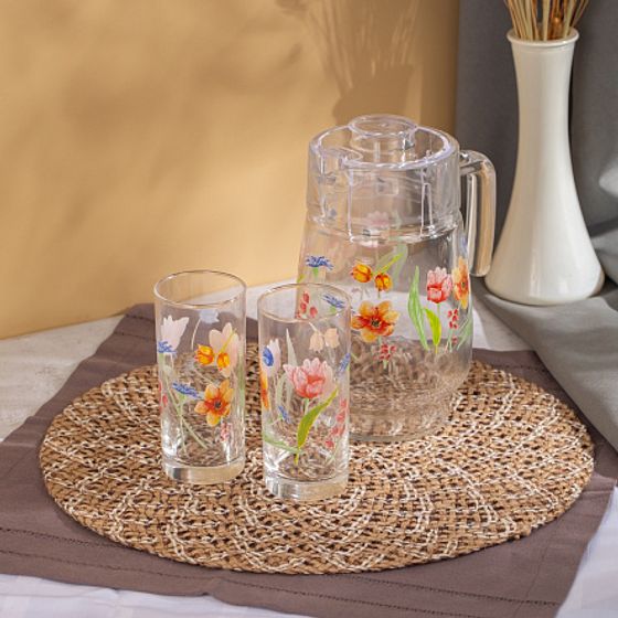 Набор столовый CARINA MINUET BLACK 44 предмета