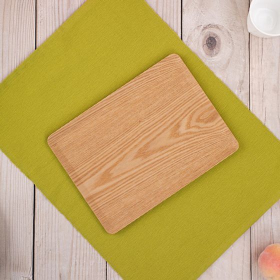 Поднос плоский NON-SLIP светлый 27х20см