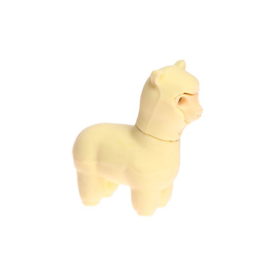 !Ластик 5 штук фигурный "Лама" микс