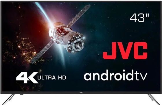 Телевизор LED 43&quot; JVC LT-43M790 черный 4K Ultra HD SmartTV Android TV