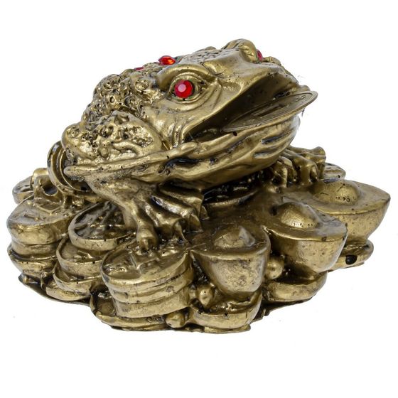 Фигурка декоративная &quot;Лягушка денежная&quot;, L8 W7 H4,5 см