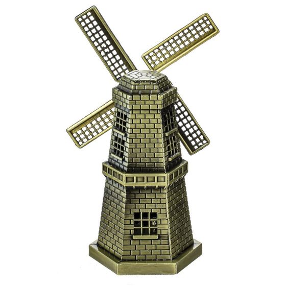 Фигурка декоративная &quot;Мельница, Д12,5 Ш12,5 В18 см