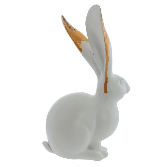 Фигурка декоративная "Заяц", L12 W7,5 H21 см