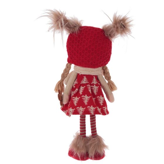 Игрушка набивная &quot;Девочка&quot;, L15 W8 H42/37,5 см, 2в.