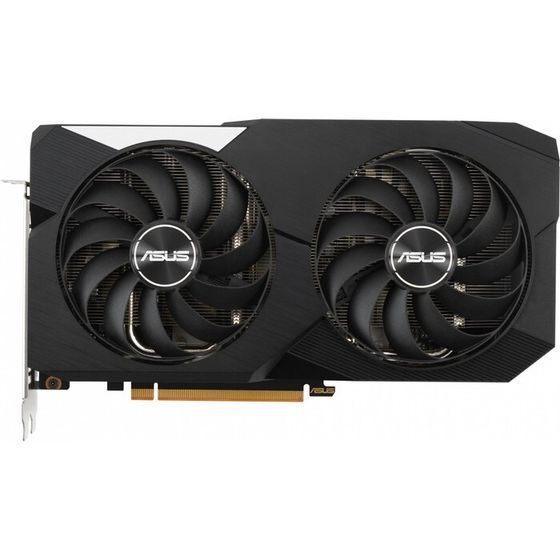 Видеокарта Asus DUAL-RX6650XT-O8G, AMD Radeon RX 6650XT, 8Gb, GDDR6, HDMI, DP