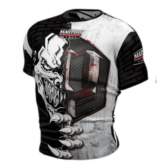 Masters training T-shirt MFC DARK SIDE &quot;BLACK SCRATCH&quot; M 06324-M