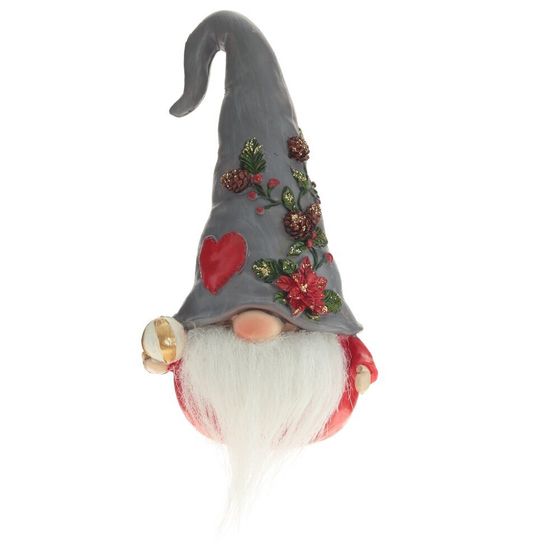 Фигурка декоративная &quot;Гном&quot;, L10 W8 H16 см, 2в.