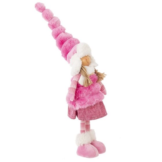 Игрушка набивная &quot;Девочка&quot;, L14 W11 H55/38 см