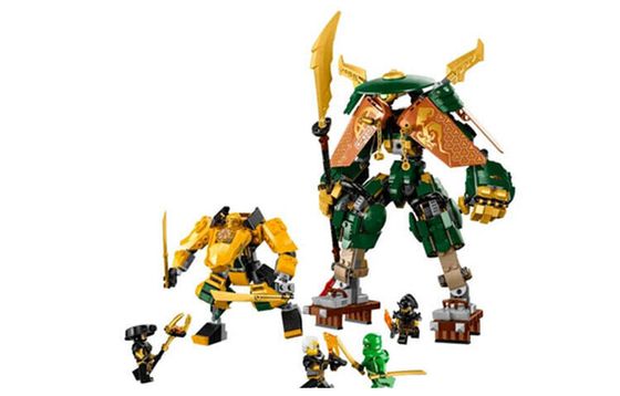 LEGO Phantom Ninja Collection Lao Ye And A Lin&#39;s Ninja Team Mecha Building Blocks 764pcs 71794