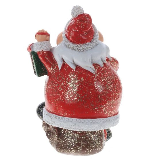 Фигурка декоративная &quot;Санта&quot;, L5,5 W5 H9 см, 2в.