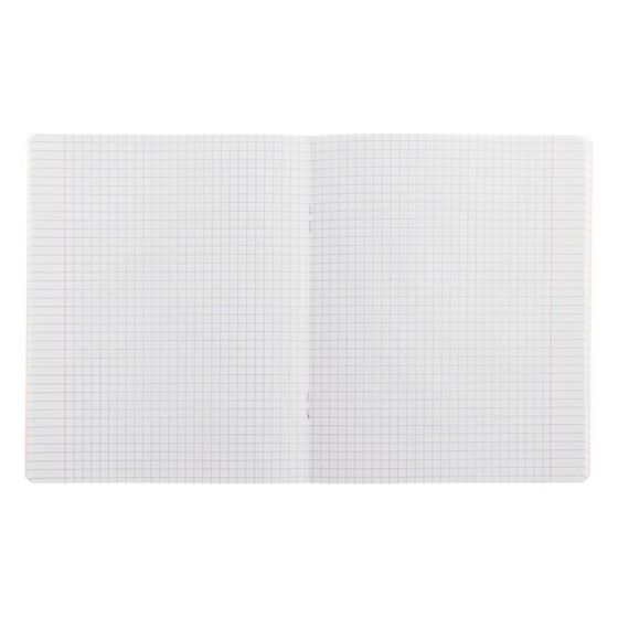 !Тетрадь 24 листа в клетку Однотонная &quot;Классика с уголком&quot;, 5 штук обложка мелованный картон, ВД-лак, блок офсет, МИКС