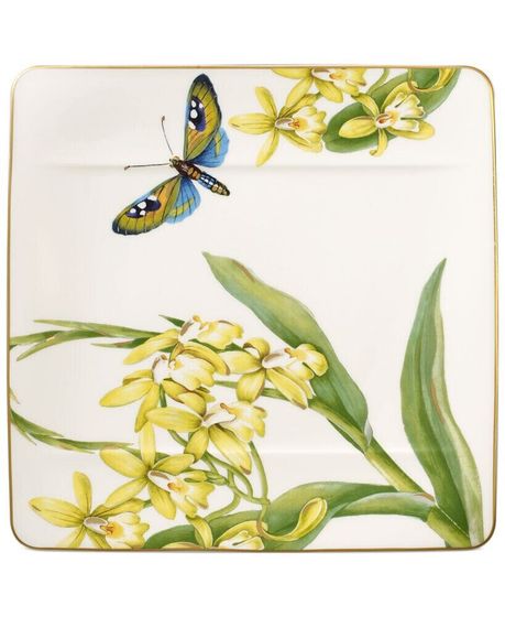 Amazonia Square Salad Plate