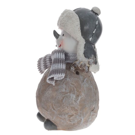 Фигурка декоративная с подсветкой &quot;Снеговик&quot;, L14 W7,5 H14,5 см,  LR44 2 шт.