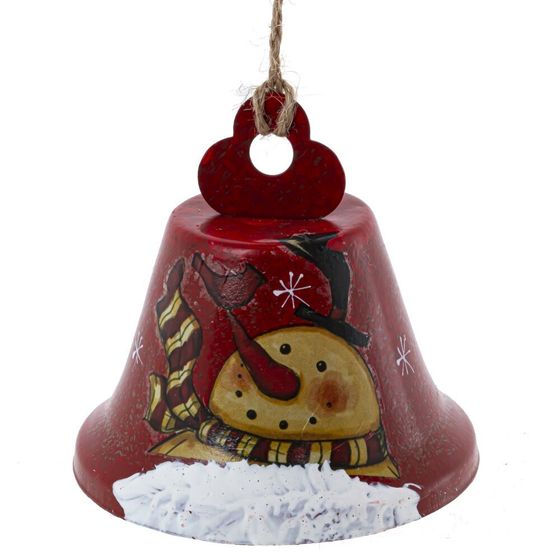 Изделие декоративное подвесное &quot;Колокольчик&quot;,L8 W8 H7,5 см, 4в.