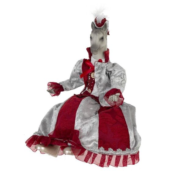 Игрушка набивная &quot;Лошадь&quot;, L15 W10 H42/23 см