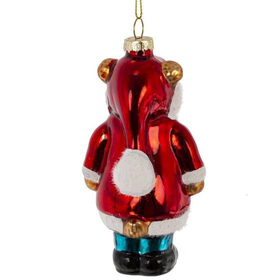 Украшение новогоднее "Мишка", L6 W6 H13,5 см