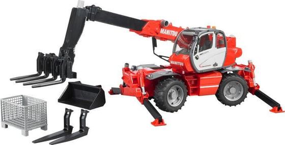 Колесный погрузчик Bruder Manitou MRT 2150 с телескопической ручкой