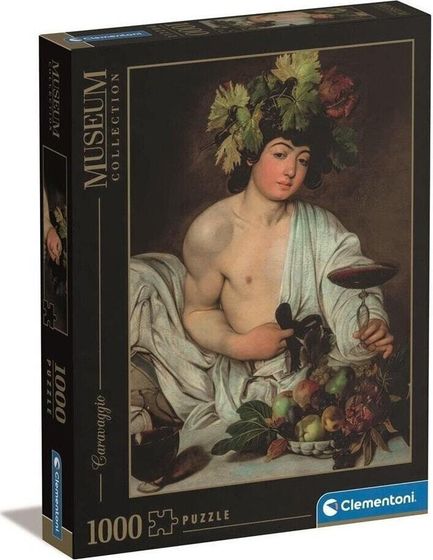 Clementoni CLE puzzle 1000 Museum Caravaggio Bacchus 39765