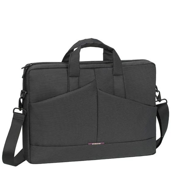 Сумка для ноутбука 15.6&quot; Riva 8731 полиэстер серый
