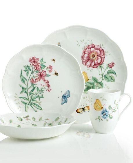 Butterfly Meadow 4 Piece Place Setting