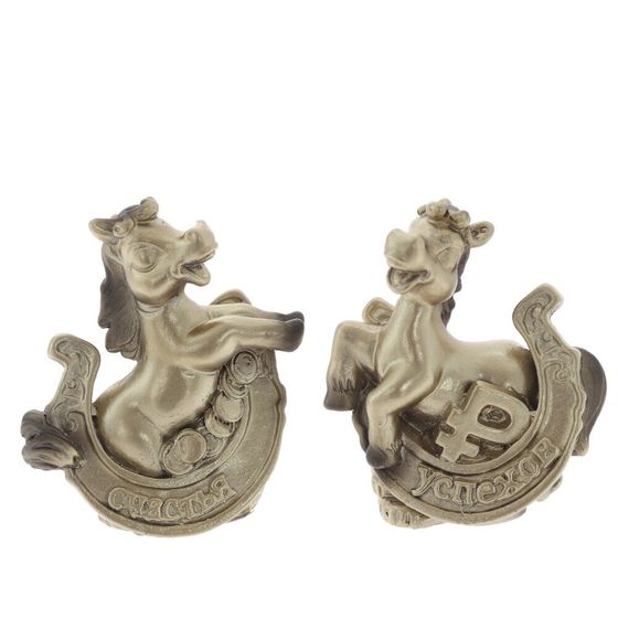 Фигурка декоративная &quot;Лошадка&quot;, L4 W2 H5 см, 2в.