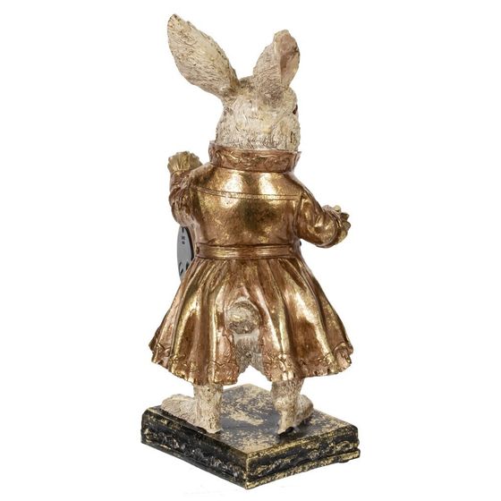 Фигурка декоративная &quot;Кролик&quot; с часами (LR44x1), L17 W15 H30 см