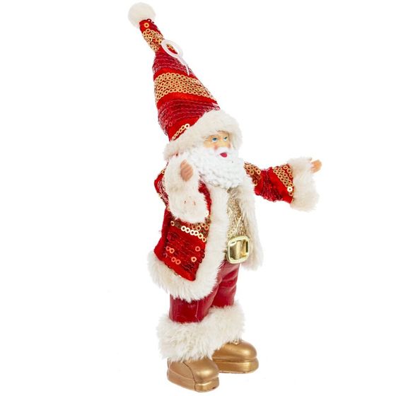 Дед Мороз L11 W4 H24 см
