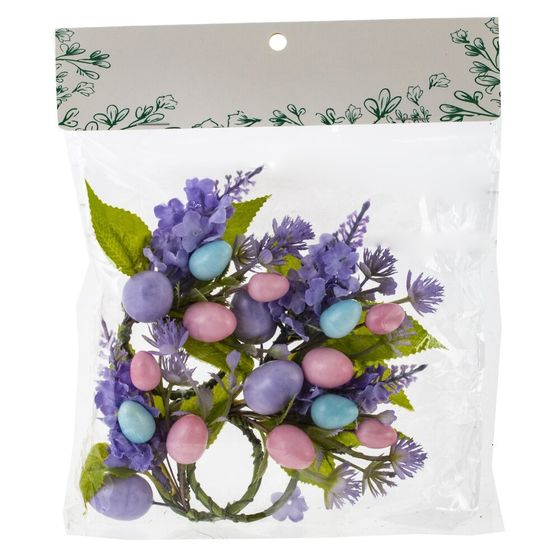 Набор из 4-х колец для салфеток "Пасхальных", D3.8 см, L7 W3 H20 см