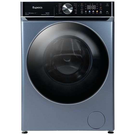 Стиральная машина Бирюса WM-SC914/15 W перламутровый синий 9кг 1400об/мин с паром инвертор