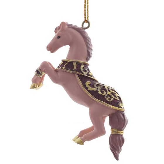 Фигурка декоративная подвесная &quot;Лошадка&quot;, L7,5 W1,5 H4,5 см, 4в.