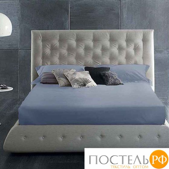 114911503-сгL86 Простыня Primavelle 220х240 сатин Luxe Деним