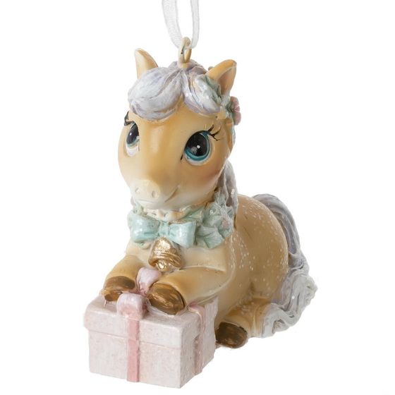 Фигурка декоративная подвесная &quot;Лошадка&quot;, L6 W3 H6,5 см