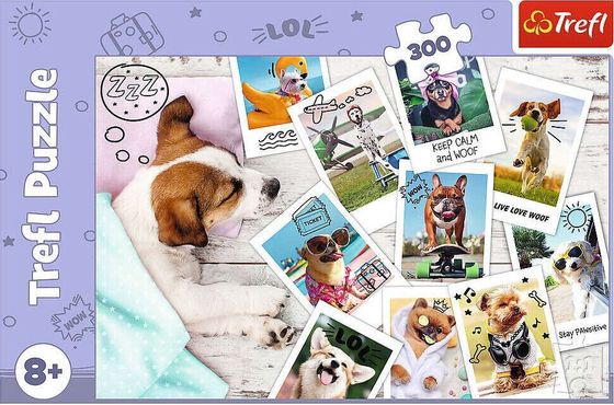 Trefl PUZZLE 300 EL ФОТОГРАФИИ ОТДЫХА TREFL PUD